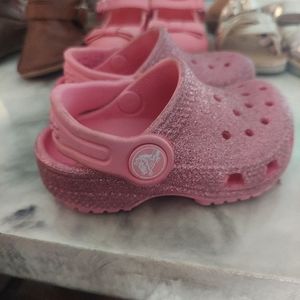Crocs pink sprinkle